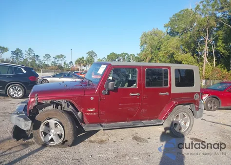 2008 Jeep Wrangler Unlimited Sahara z USA, uszkodzony, nr VIN 1J4GA59138L596813